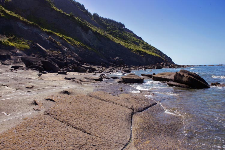 Rural house Haitzalde stands overlooking the Bay of Biscay, a short distance from the 7 beaches of Mutriku and the Black Flysch